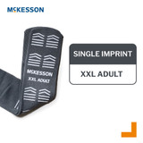 McKesson Slipper Socks Unisex Adult 2X-Large Single Tread Single Patient Use Gray, 16-XXL-3800, Case of 48