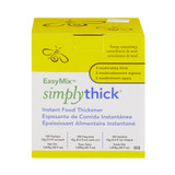 SimplyThick Easy Mix Food and Beverage Thickener 12 Gram Individual Packet Unflavored Gel IDDSI Level 3 Moderately Thick/Liquidized, STIND100L3, Box of 100