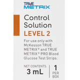 McKesson TRUE METRIX Blood Glucose Control Solution 3 mL Level 2, 06-R5051-2, Box of 1