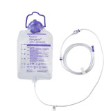 Kangaroo ePump Enteral Feeding Pump Bag Set without ENFit Transitional Adapter 500 mL PVC NonSterile, 772055, Case of 30