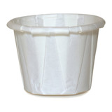 McKesson 0.75 oz. Paper Souffle Cup White Disposable, 16-075-2050, Sleeve of 250