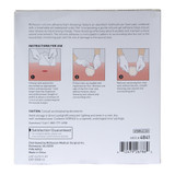 McKesson Foam Dressing 9 X 9 Inch With Border Waterproof Film Backing Silicone Gel Adhesive Sacral Sterile, 4841, Case of 5