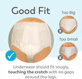 Swimmates Disposable Swimwear Adult, Small, Moderate Absorbency, 22 per Bag, 2844, Bag of 1