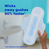 Always Ultra Thin Feminine Pad With Wings Super Absorbency, 03700089907, Pack of 28