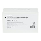 McKesson Sterile Water Liquid 5 mL, 16-20051, Case of 1000