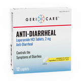 Geri-Care Anti-Diarrheal 2 mg Strength Caplet 12 per Box, 381-12B-GCP, Case of 24