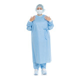Evolution 4 Non-Reinforced Surgical Gown with Towel, XL, Blue, Sterile, 90042, Case of 34