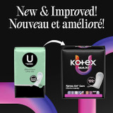U by Kotex Feminine Pad Maxi, Heavy Absorbency, 58227, Pack of 42 (Packaging May Vary)