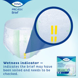 TENA ProSkin Super Incontinence Brief Adult Medium Unisex Disposable Heavy Absorbency, 67550, Case of 80