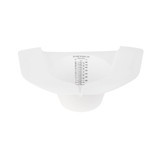 McKesson Commode Specimen Collector, Without Closure, White, Polypropylene, 800 mL, 16-9522, Case of 100