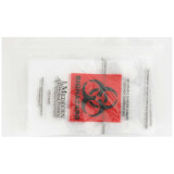 Specimen Transport Bag with Document Pouch McKesson 6 X 9 Inch Polyethylene Biohazard Symbol Adhesive Closure NonSterile 03-3997 Each/1 MCK BRAND 763805_EA