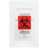 Specimen Transport Bag with Document Pouch McKesson 6 X 9 Inch Polyethylene Biohazard Symbol Adhesive Closure NonSterile 03-3997 Each/1 MCK BRAND 763805_EA