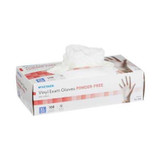 Exam Glove McKesson NonSterile Clear Powder Free Vinyl Ambidextrous Smooth Not Chemo Approved X-Large 14-120 Box/100 14-120 MCK BRAND 354441_BX
