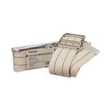 McKesson Gait Belt with Metal Buckle, 60" Length, White, Case of 48