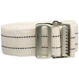 McKesson Gait Belt 60'' White, Heavy Duty Metal Buckle, Pack of 1