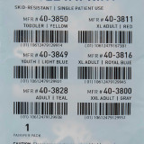 Slipper Socks McKesson Terries Youth Light Blue Above the Ankle 40-3849 Pair/2 40-3849 MCK BRAND 334873_PR Slipper Socks McKesson Terries Youth Light Blue Above the Ankle 40-3849 Pair/2 40-3849 MCK BRAND 334873_PR