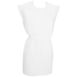 Patient Exam Gown McKesson One Size Fits Most White Adult NonSterile 18-104 Case/50 18-104 MCK BRAND 906756_CS