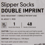 Slipper Socks McKesson Terries Adult X-Large Red Above the Ankle 40-3811-001 Case/48 40-3811-001 MCK BRAND 553042_CS Slipper Socks McKesson Terries Adult X-Large Red Above the Ankle 40-3811-001 Case/48 40-3811-001 MCK BRAND 553042_CS