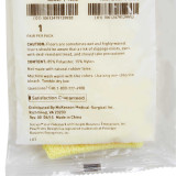 Slipper Socks McKesson Terries Toddler Yellow Above the Ankle 40-3850 Case/48 40-3850 MCK BRAND 334872_CS