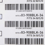 Post-Surgical Bra McKesson Black 34 Inch 83-908BLK-34 Each/1 83-908BLK-34 MCK BRAND 544588_EA