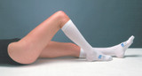 Anti-embolism Stocking T.E.D. Knee High Large / Long White Inspection Toe 7594 Pair of 1