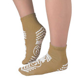 Slipper Socks Pillow Paws Adult X-Large Tan Ankle High 1097-001 Case/48 1097-001 PRINCIPAL BUSINESS ENT., INC. 483417_CS