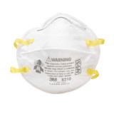 Particulate Respirator Mask 3M N95 Cup Elastic Strap One Size Fits Most White 8210 Box/20 8210 3M 794716_BX