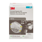 Particulate Respirator Mask 3M N95 Cup Elastic Strap One Size Fits Most White 8210 Box/20 8210 3M 794716_BX