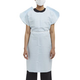 Patient Exam Gown, M / L, Blue, 70229N, Case of 50