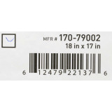 CUSH BCK W/LMBR SUPP18X17 4/CS MCK BRAND 170-79002 Case/4 170-79002 MCK BRAND 1065550_CS