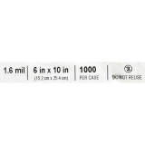 Specimen Transport Bag with Document Pouch McKesson 6 X 9 Inch Polyethylene Biohazard Symbol Adhesive Closure NonSterile 03-3997 Case/1000 35433 MCK BRAND 763805_CS