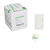 McKesson Prevent G Safety Blood Collection Set, 21 G x 0.75", Sliding Safety Shield, Green, 16-BC2134, Box of 50