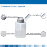 McKesson Alcohol Dispenser Polyethylene Translucent 9 oz., 63-4025, Pack of 1