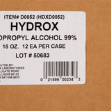 McKesson Antiseptic Isopropyl Alcohol Liquid 16 oz. Bottle, D0052, Pack of 1