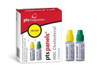 HDL Controls 2 Levels PTS Panels Cholesterol / Lipid Panel Testing 2 Levels 2 X 1.5 mL 722 Each/1 722 POLYMER TECHNOLOGY SYSTEMS INC 500349_EA
