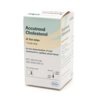 Test Strip Kit Accutrend Cholesterol CHO For Accutrend GC System 25 Test Strips 1 Code Strip 05213312160 Box/25 - 31212409 5213312160 ROCHE DIAGNOSTICS CORP. 691989_BX