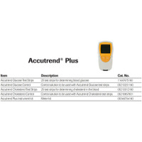 Test Strip Kit Accutrend Cholesterol CHO For Accutrend GC System 25 Test Strips 1 Code Strip 05213312160 Box/25 - 31212409 5213312160 ROCHE DIAGNOSTICS CORP. 691989_BX