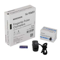 Finger Pulse Oximeter McKesson Battery Operated Without Alarm 16-93651 Case/6 16-93651 MCK BRAND 699689_CS