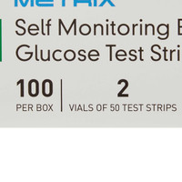 Blood Glucose Test Strips McKesson TRUE METRIX 100 Test Strips per Box 06-R3051-41 Box/100 06-R3051-41 MCK BRAND 960299_BX