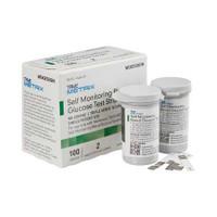 Blood Glucose Test Strips McKesson TRUE METRIX 100 Test Strips per Box 06-R3051-41 Box/100 06-R3051-41 MCK BRAND 960299_BX