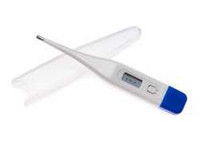 Digital Oral Thermometer McKesson Standard Probe Hand-Held 01-413BKGM Box/12 01-413BKGM MCK BRAND 491094_BX