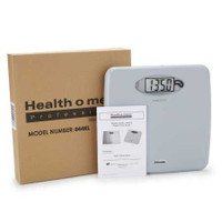 Floor Scale Health O Meter Digital 440 lbs. White Lithium Battery 844KLS Each/1 844KLS PELSTAR LLC/HEALTH-O-METER 626874_EA