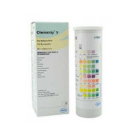Urine Reagent Strip Chemstrip pH / Leukocytes / Nitrite / Protein / Glucose / Ketone / Urobilinogen / Bilirubin / Blood 100 Test Strips / Box 11895427160 Box/100 11895427160 ROCHE DIAGNOSTICS CORP. 784889_BX