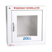 AED Wall Cabinet with Alarm Standard Metal Wall Cabinet with Alarm 17.4 X 17.4 X 8.9 Inch Zoll AED Plus 8000-0855 Each/1 - 80502509 8000-0855 ZOLL MEDICAL CORPORATION 548911_EA