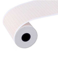 Diagnostic Recording Paper Edan® Thermal Paper 215 mm x 280 mm Z-Fold Red Grid SE-12P Box of 10 SE-12P Edan® 1018309_BX