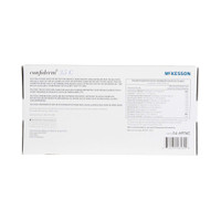 Exam Glove McKesson Confiderm 3.5C NonSterile Blue Powder Free Nitrile Ambidextrous Textured Fingertips Chemo Tested Medium 14-6976C Case/2000 14-6976C MCK BRAND 765875_CS