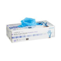 Exam Glove McKesson Confiderm 4.5C NonSterile Blue Powder Free Nitrile Ambidextrous Textured Fingertips Chemo Tested X-Large 14-660C Box/100 14-660C MCK BRAND 921605_BX