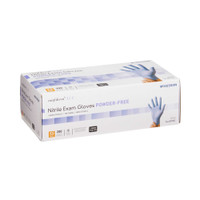 Exam Glove McKesson Confiderm 3.5C NonSterile Blue Powder Free Nitrile Ambidextrous Textured Fingertips Chemo Tested X-Small 14-6972C Box/200 14-6972C MCK BRAND 765873_BX