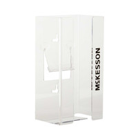 Glove Box Holder McKesson Horizontal or Vertical Mount 1-Box Clear 4 X 5-1/2 X 10 Inch Plastic 16-6534 Case/10 16-6534 MCK BRAND 464711_CS