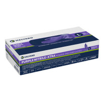 Exam Glove Purple Nitrile-Xtra NonSterile Purple Powder Free Nitrile Ambidextrous Textured Fingertips Chemo Tested Large 50603 Box/50 50603 HALYARD SALES LLC 365067_BX